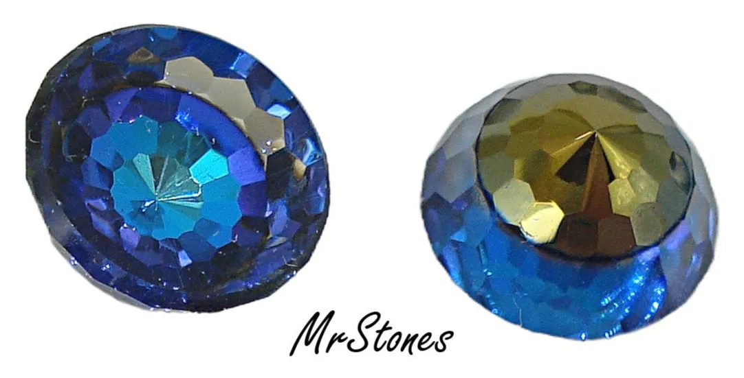 12mm (2042z) Bermuda Blue Swarovski DS Co Specialty