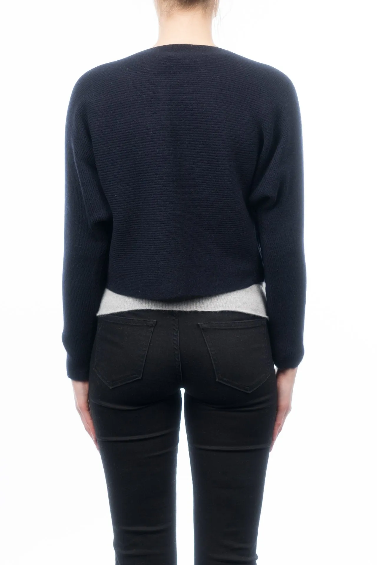 Cardigan corto 100% Cashmere