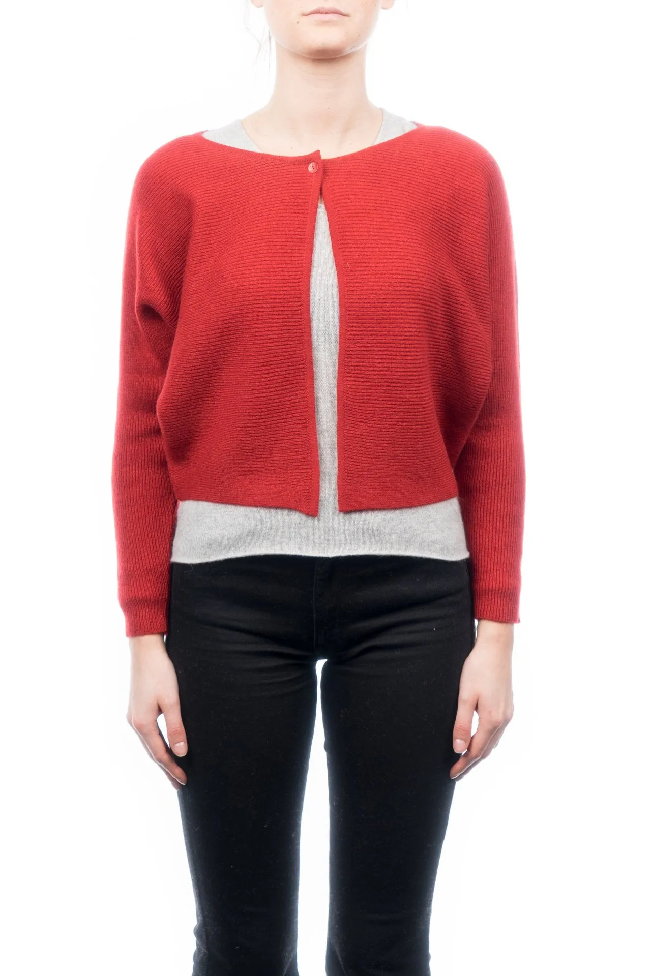 Cardigan corto 100% Cashmere