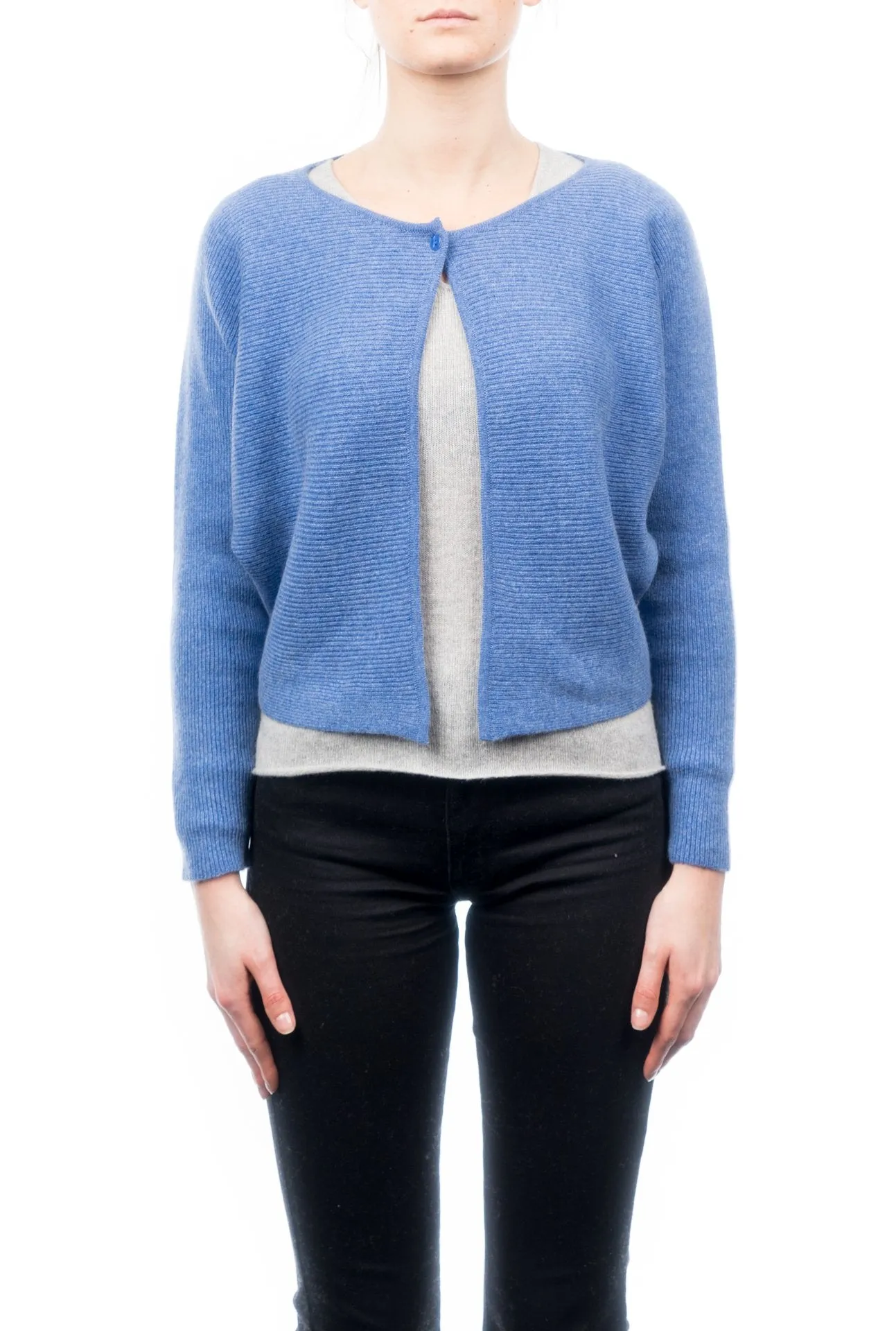 Cardigan corto 100% Cashmere
