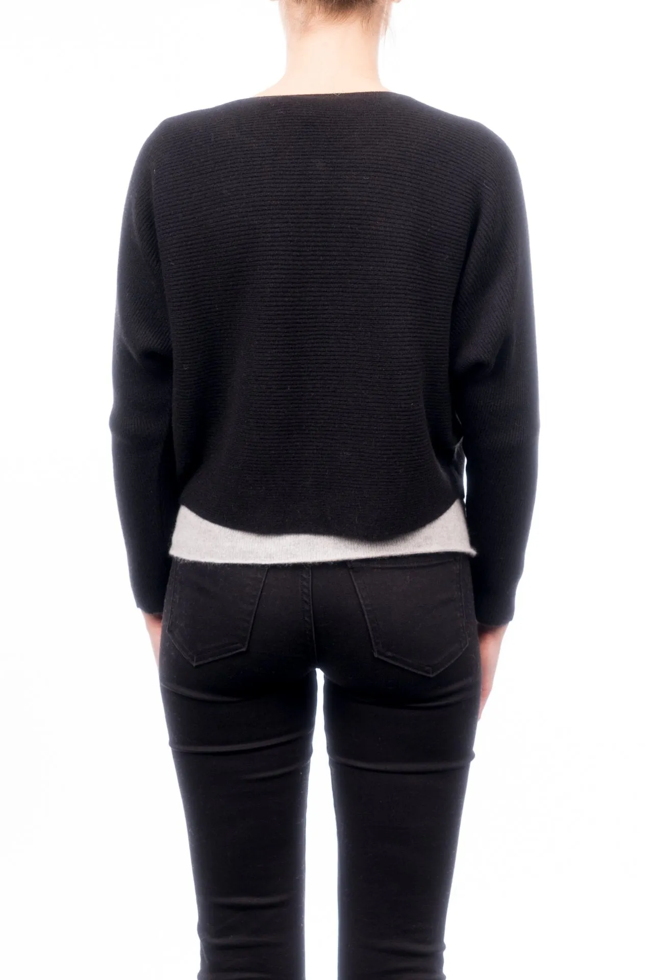 Cardigan corto 100% Cashmere