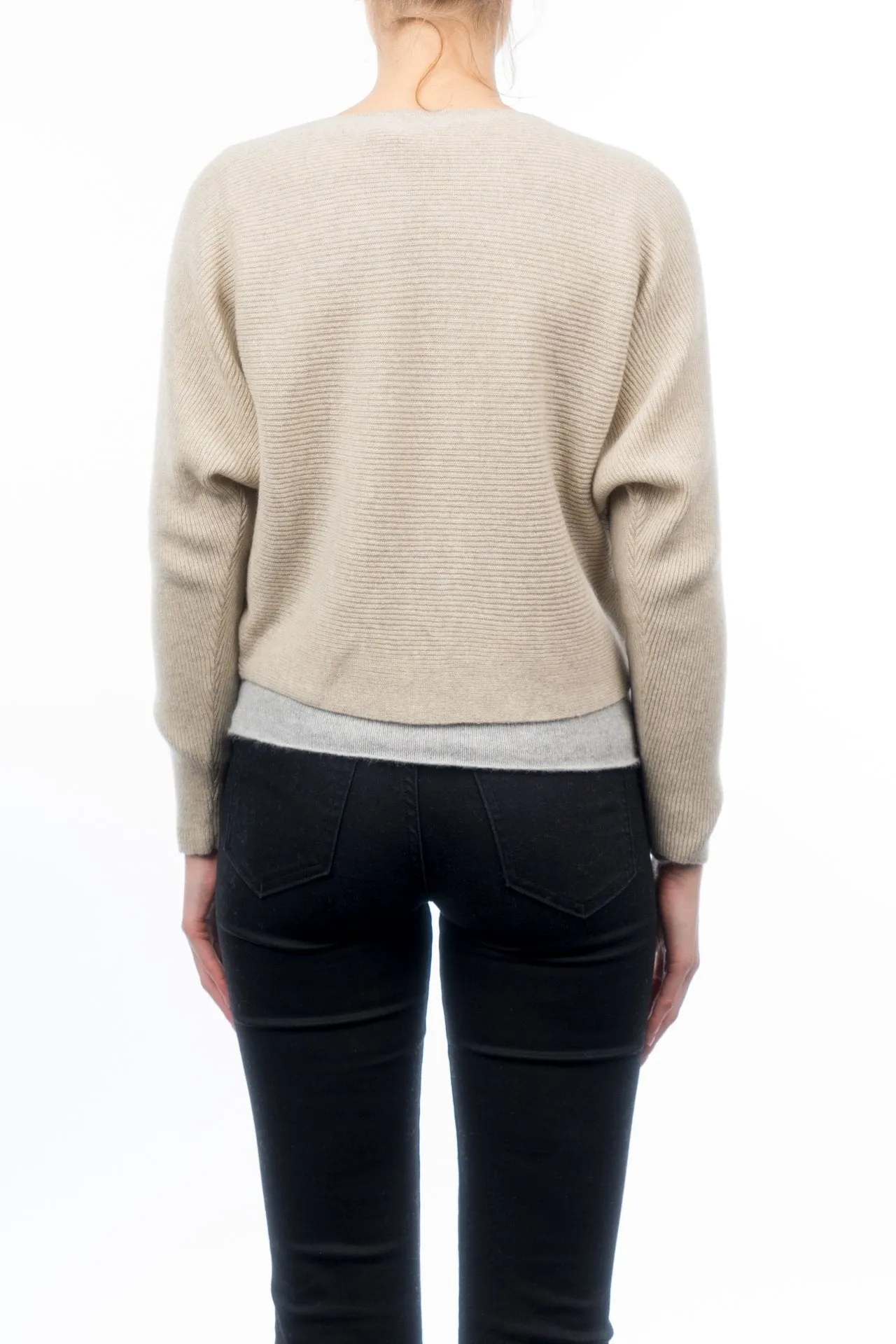 Cardigan corto 100% Cashmere