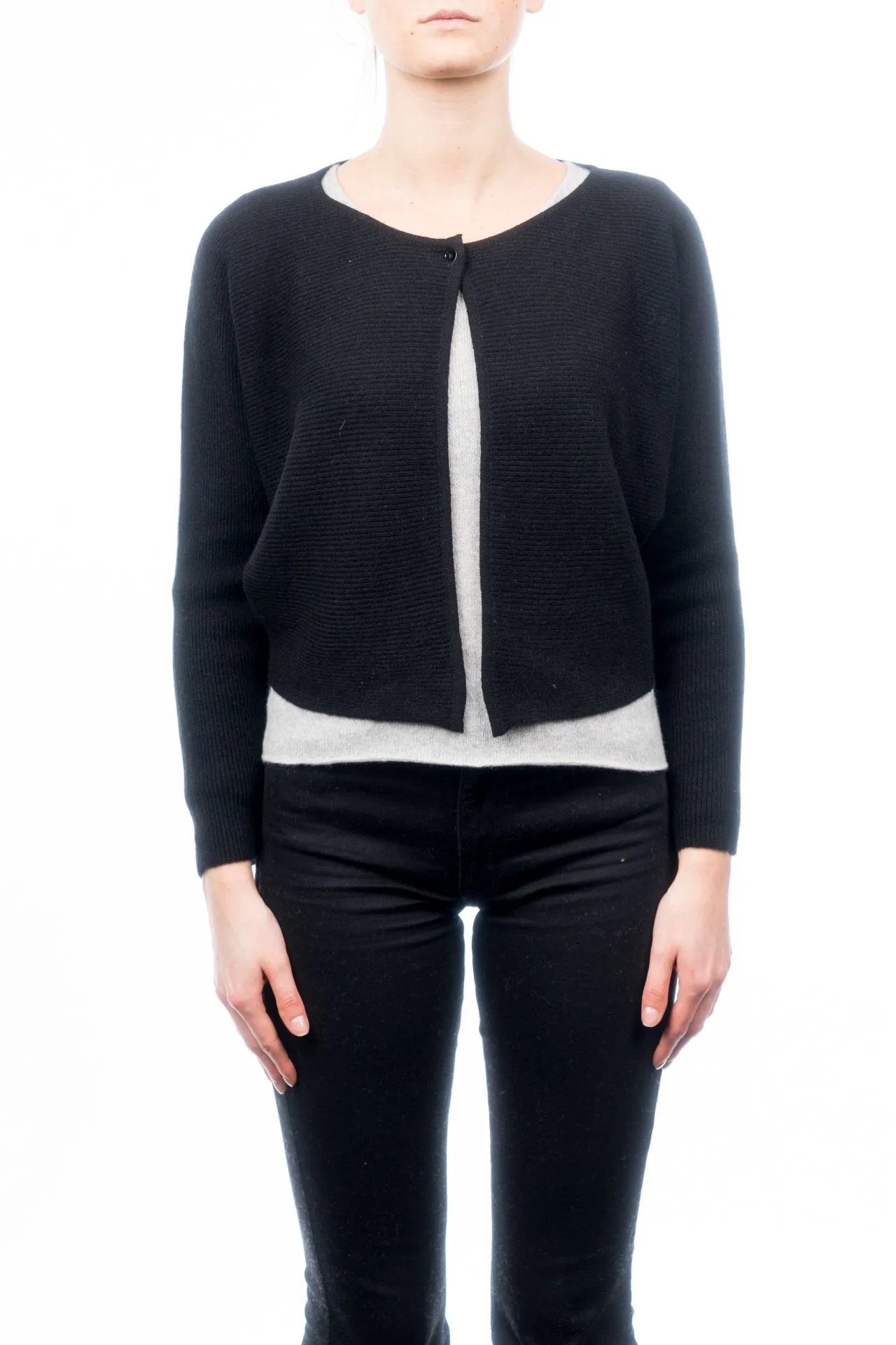 Cardigan corto 100% Cashmere