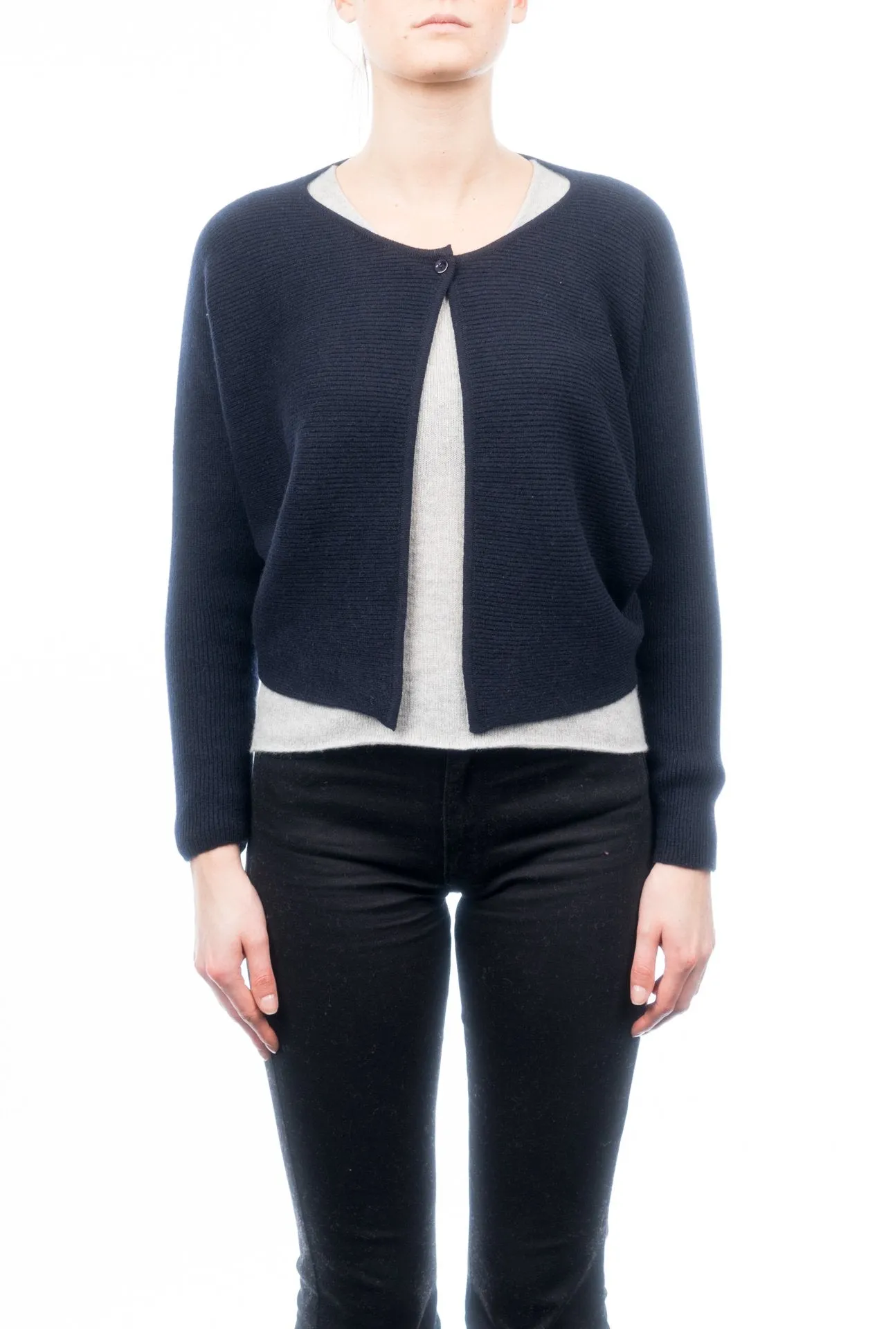 Cardigan corto 100% Cashmere
