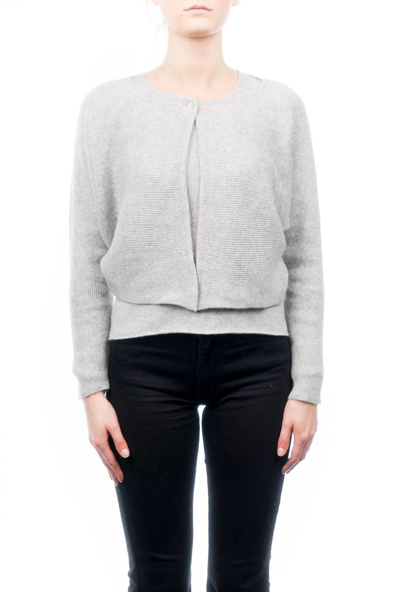 Cardigan corto 100% Cashmere