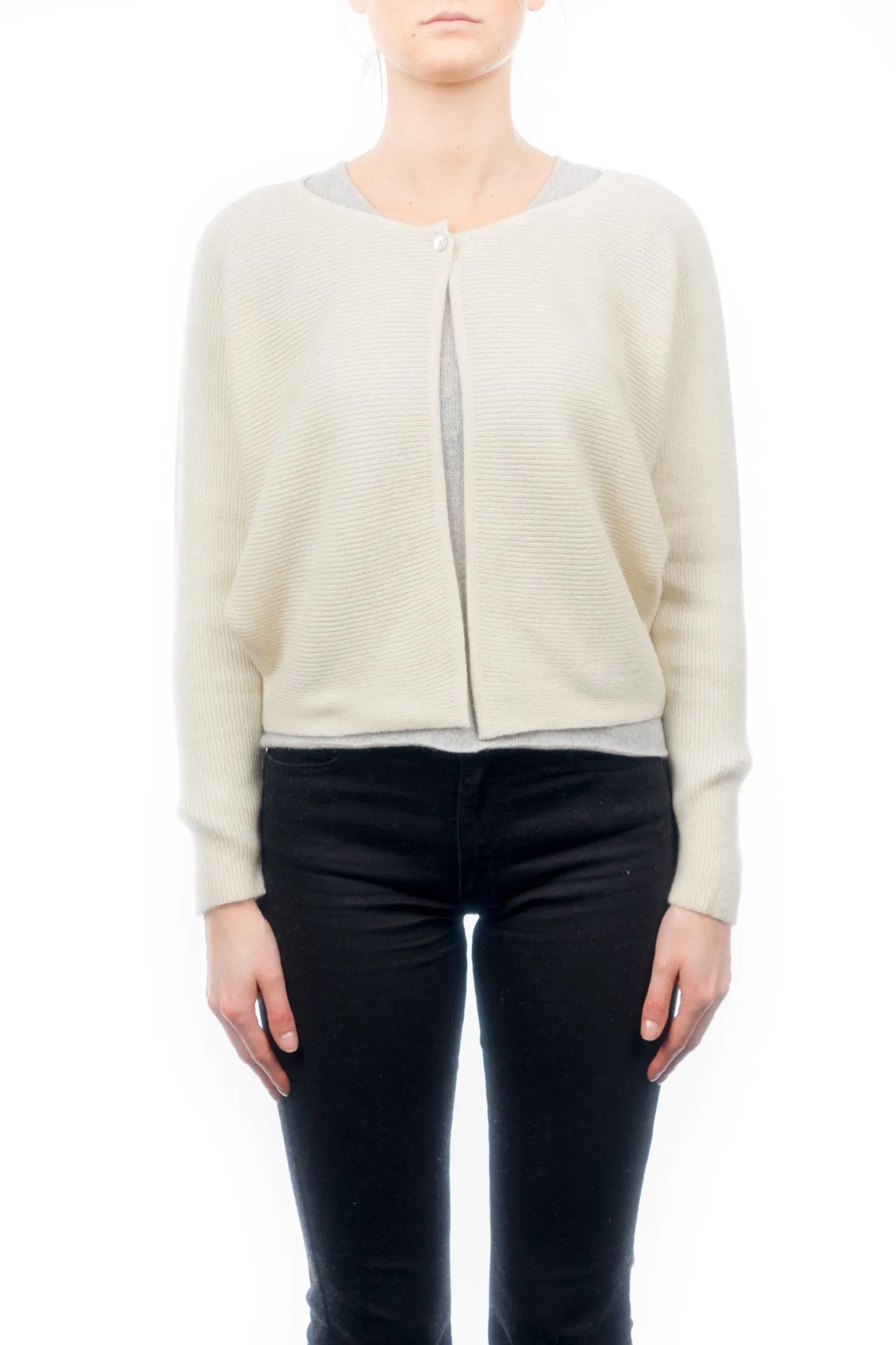 Cardigan corto 100% Cashmere