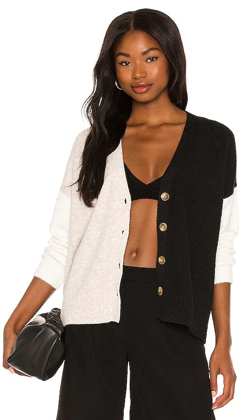 Central Park West Robbie Cardigan in Neutral
