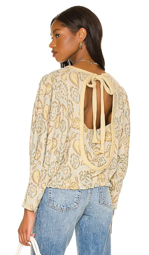 Free People No Ordinary Top in Beige