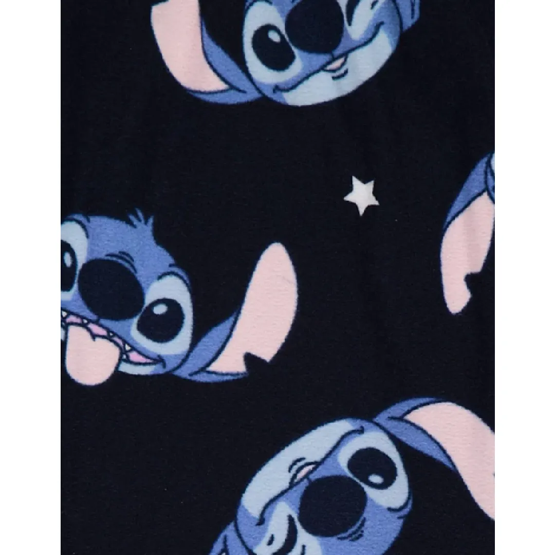 LILO & STITCH Blue Fleece Top Pyjamas