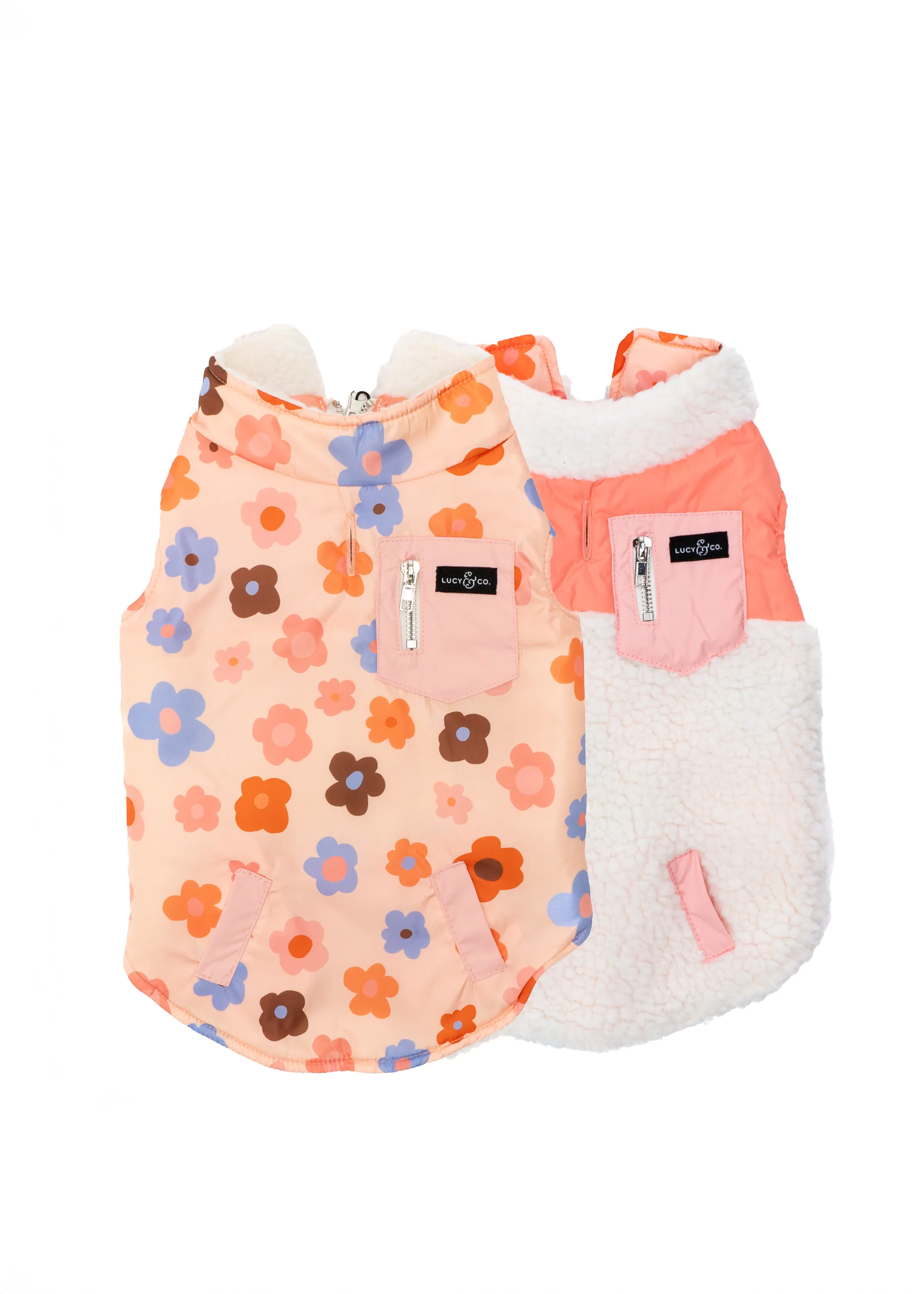 Reversible Teddy Vest - Let's Groove