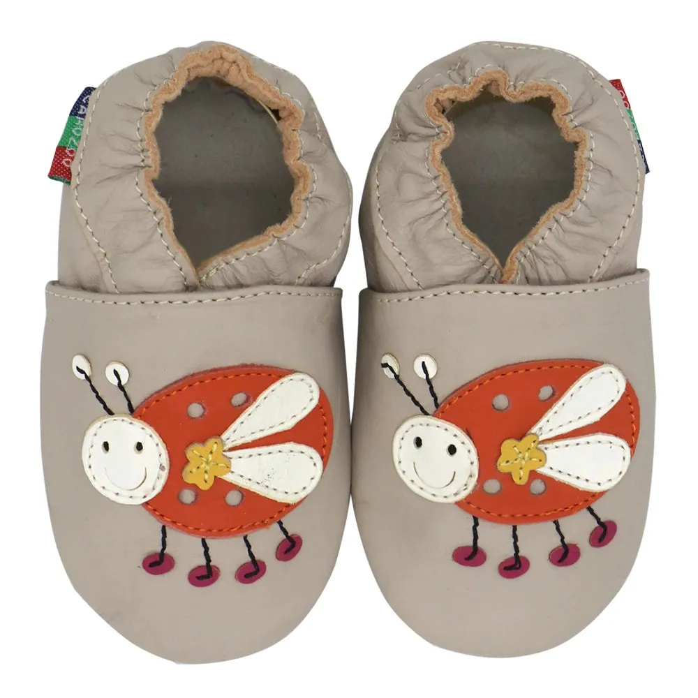 Sheepskin Leather Baby Shoes by Carozoo