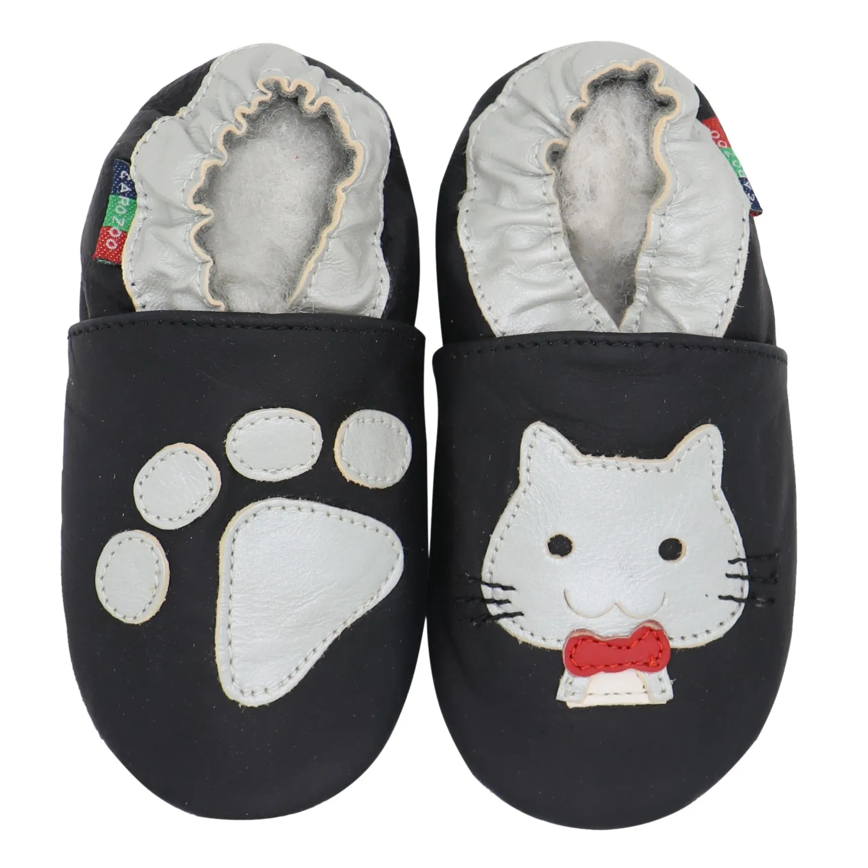 Sheepskin Leather Baby Shoes by Carozoo