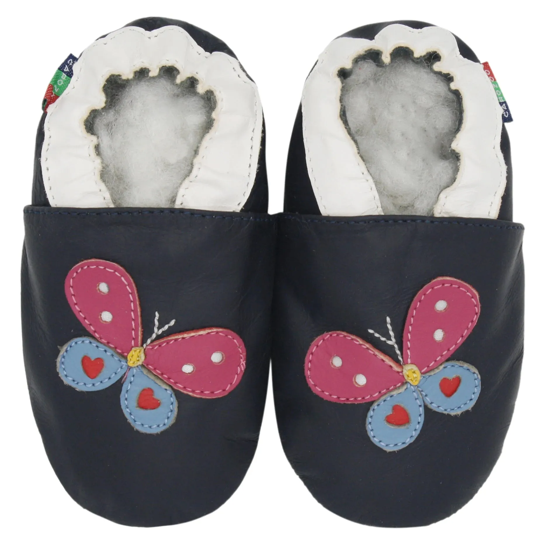 Sheepskin Leather Baby Shoes by Carozoo