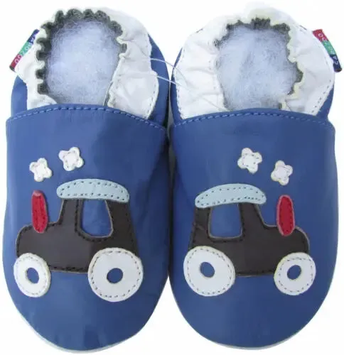Sheepskin Leather Baby Shoes by Carozoo