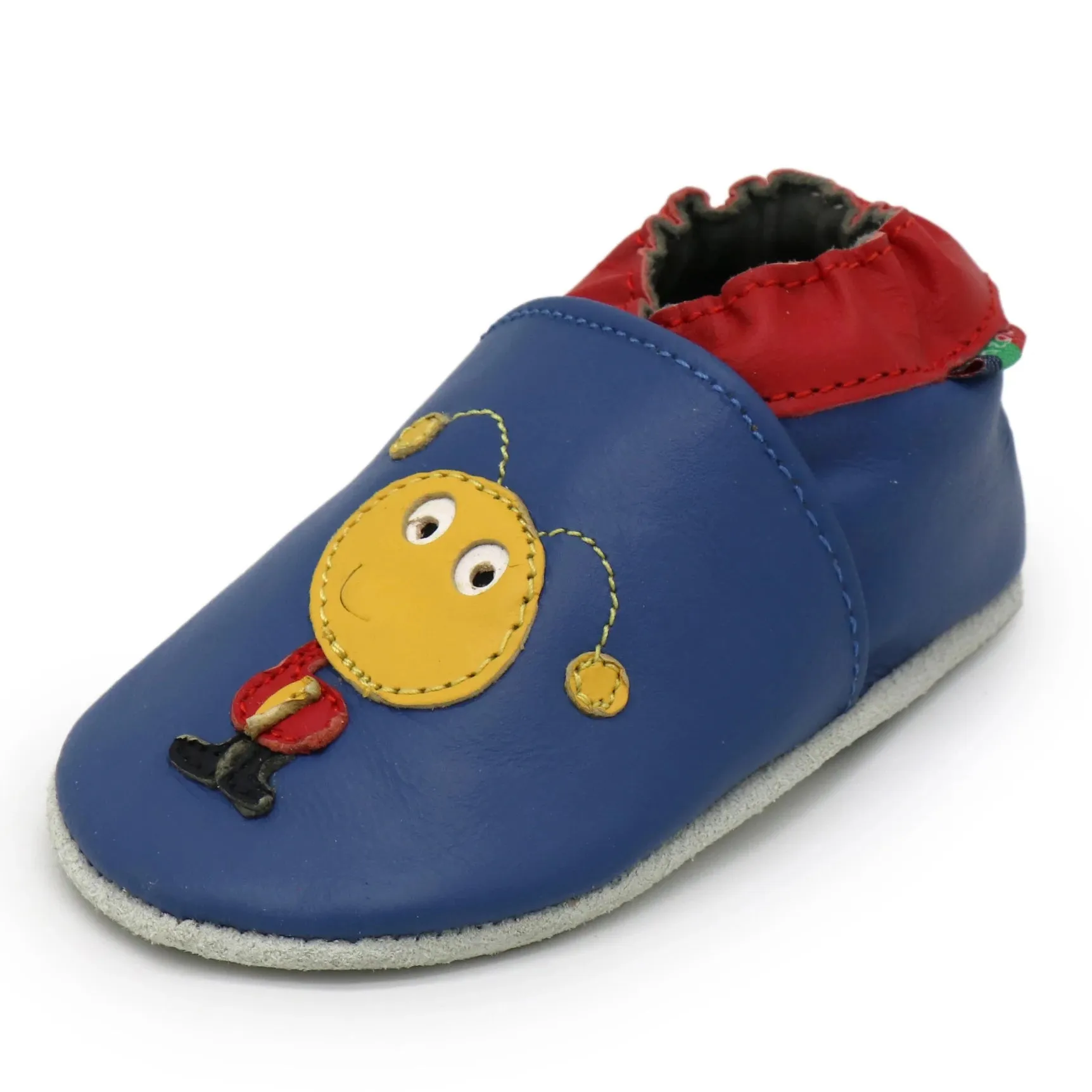 Sheepskin Leather Baby Shoes by Carozoo