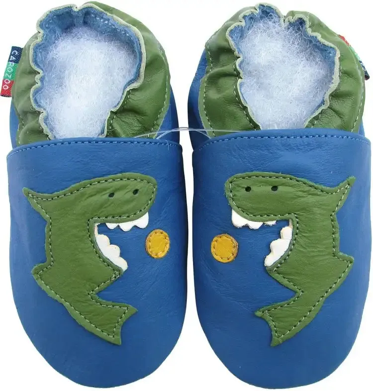 Sheepskin Leather Baby Shoes by Carozoo