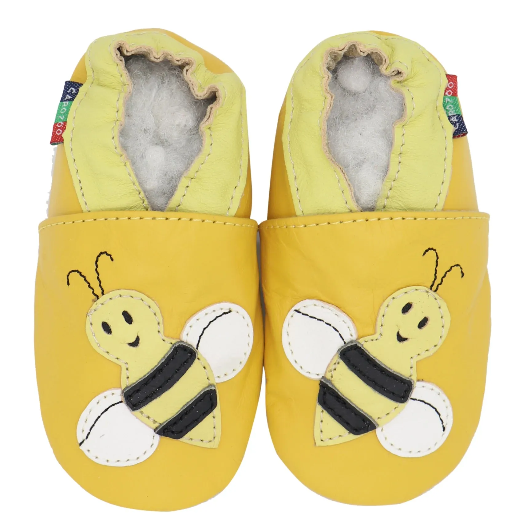 Sheepskin Leather Baby Shoes by Carozoo