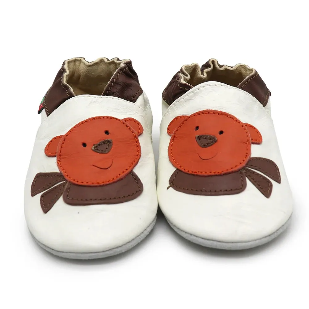 Sheepskin Leather Baby Shoes by Carozoo