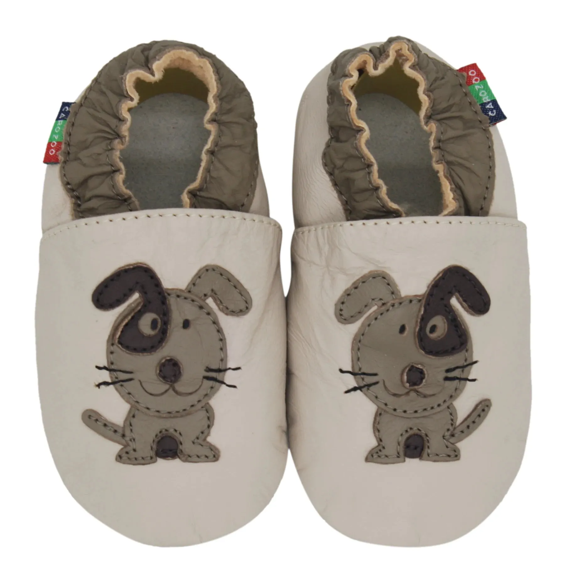 Sheepskin Leather Baby Shoes by Carozoo