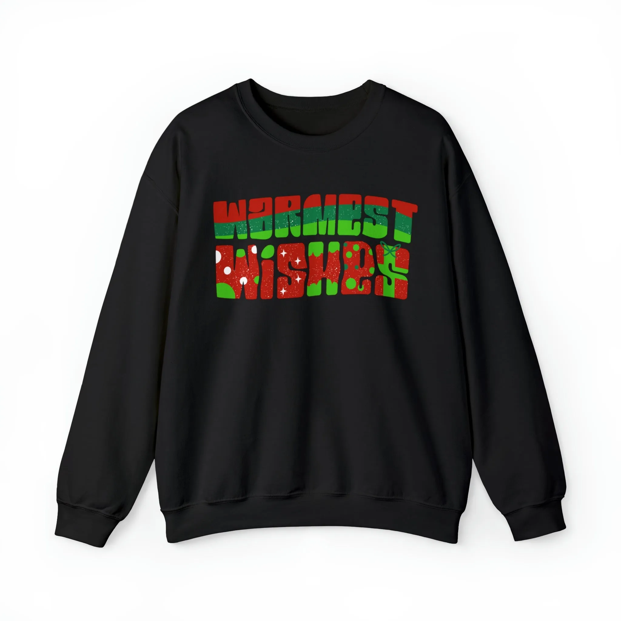 Warmest Wishes Women's Red and Green Sweatshirt