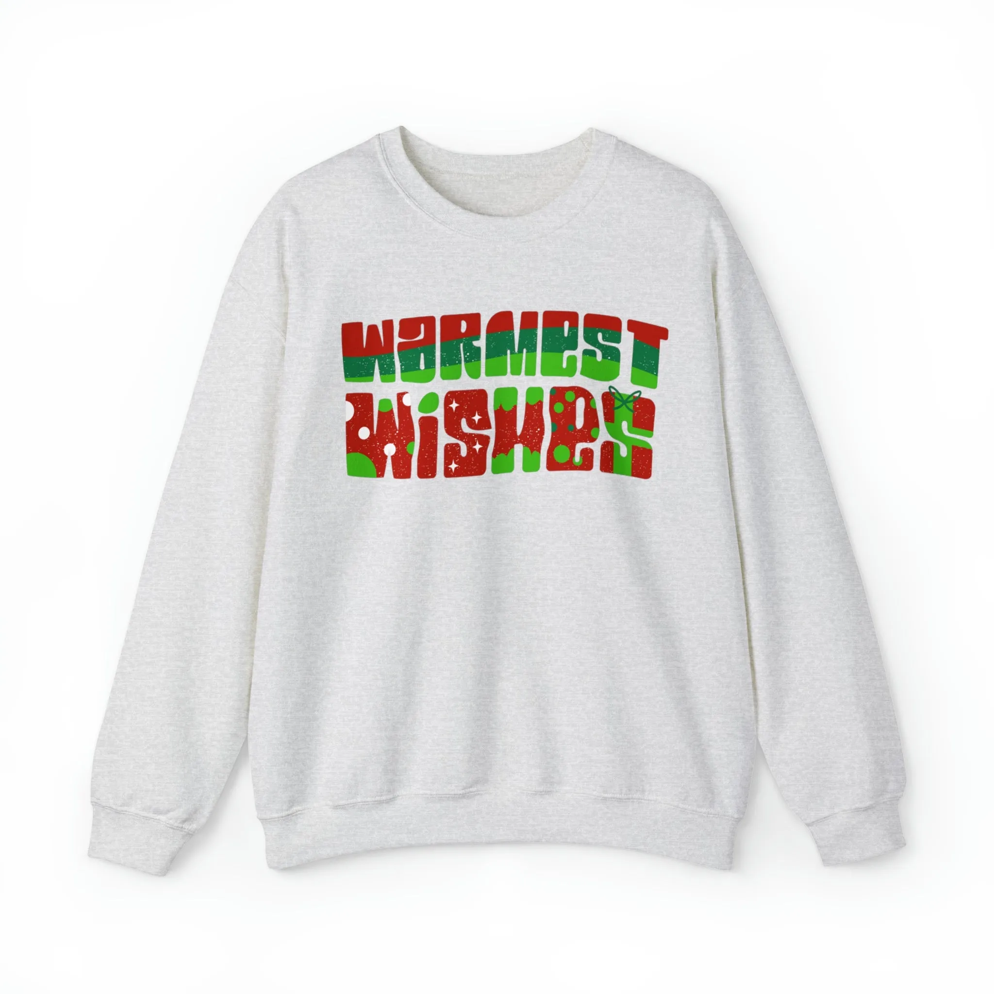 Warmest Wishes Women's Red and Green Sweatshirt