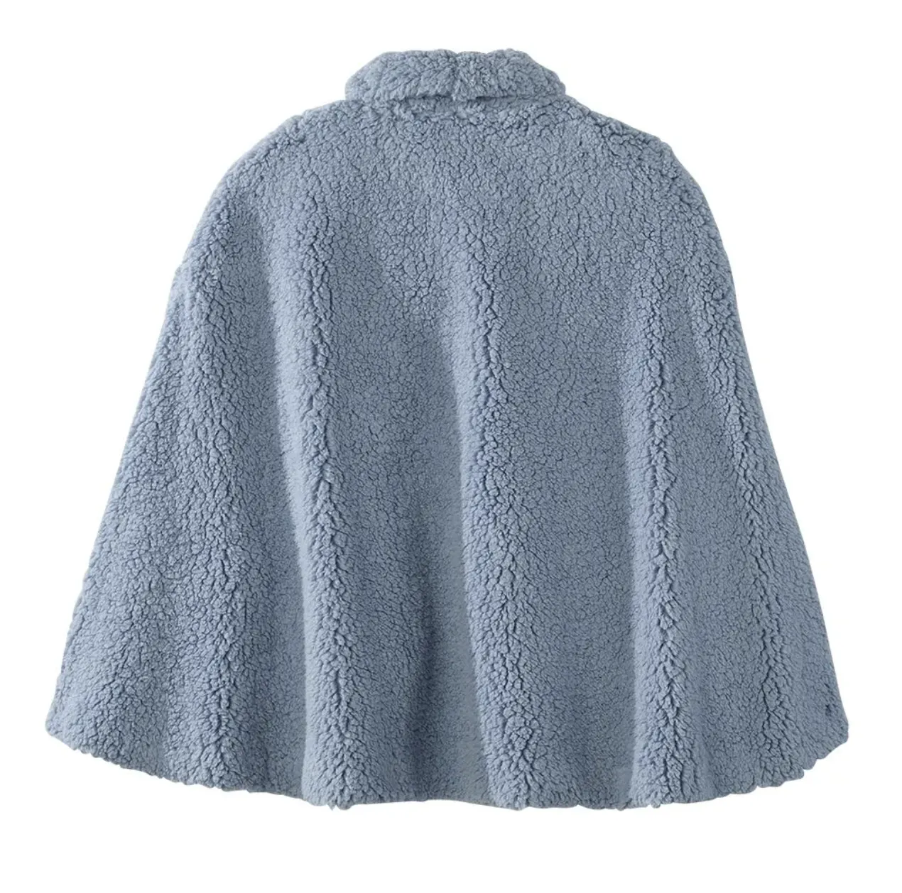 Women's Adaptive Wheelchair Cape Plush Shawl